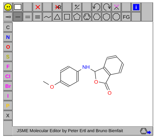 Draw or paste a molecular structure to search the catalogue